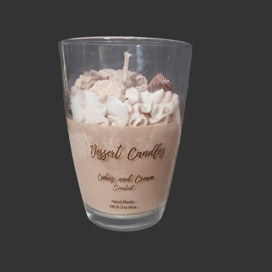 Dessert Candles Cookies & Cream - NEW