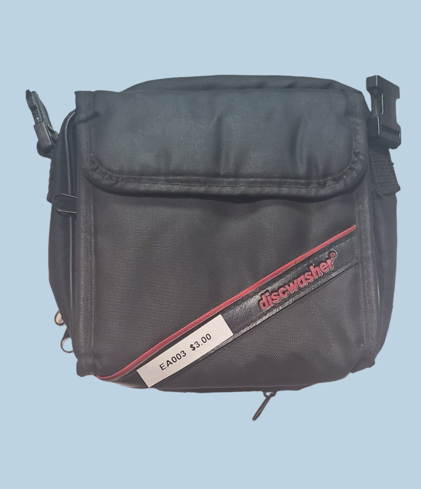 Discwasher Black Carrying Case – Missing Shoulder Strap - AS IS
