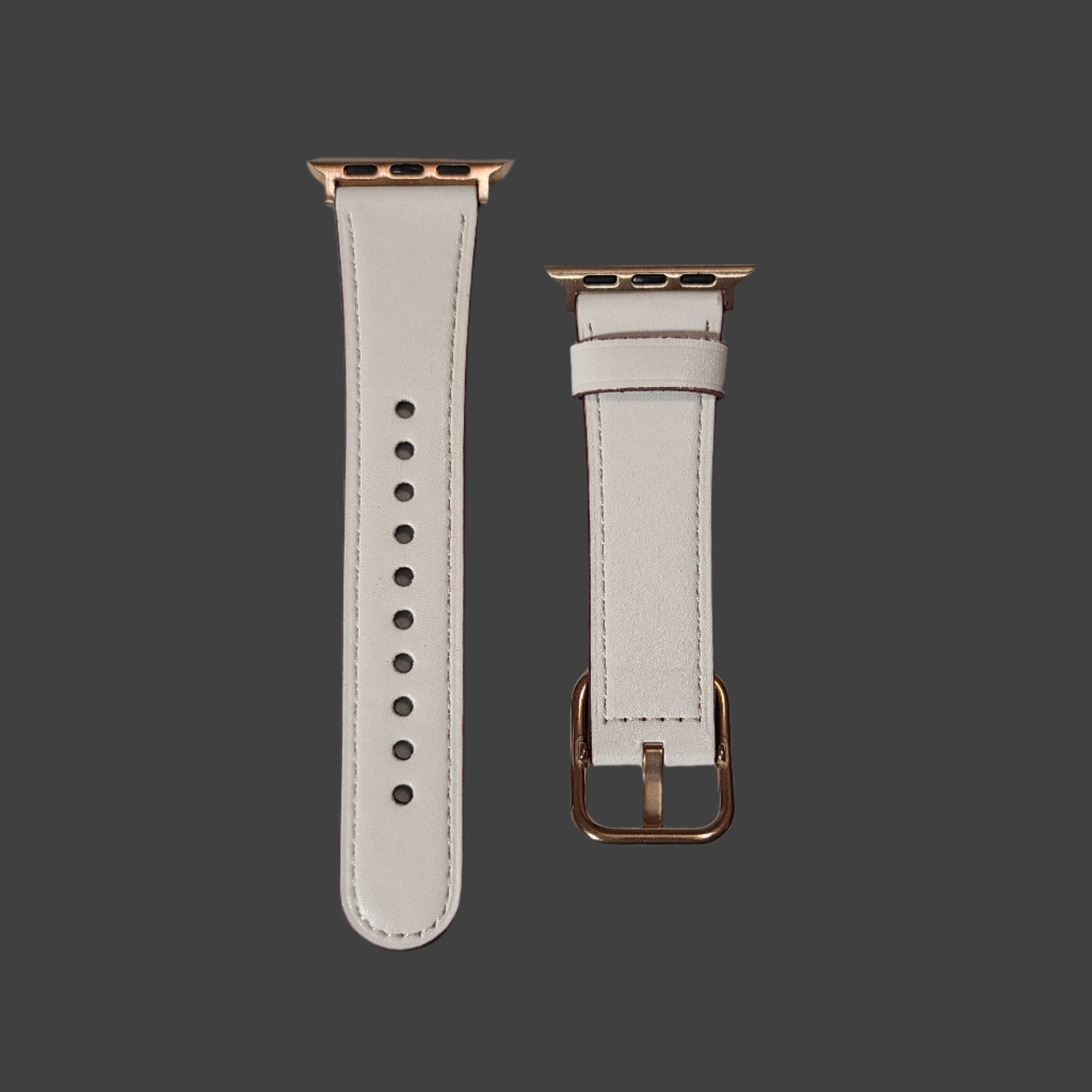 Unbranded Creme Watch Band & Cover for Apple Watches - NEW