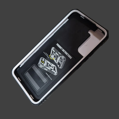 Gritup Samsung S22Plus White & Black Phone Case w/ Stand & Camera Slide - LIKE NEW