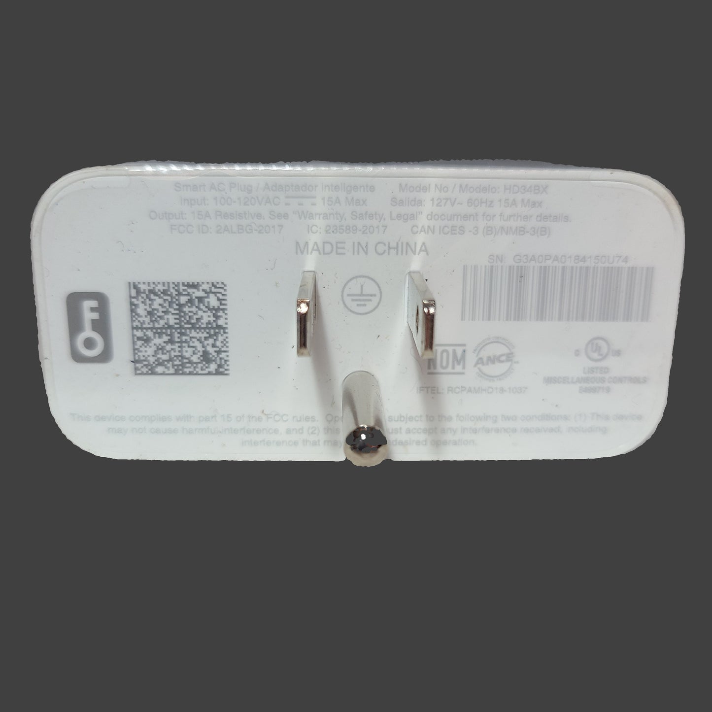 Amazon Smart AC Plug - HD34BX - NEW