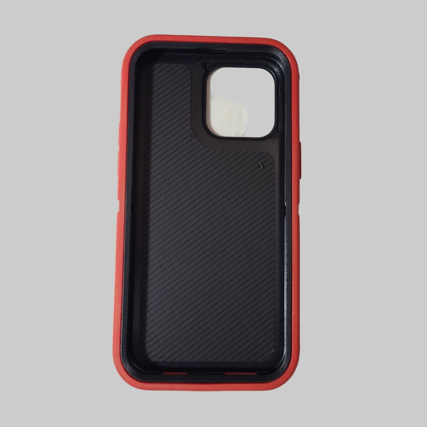 Heavy Duty Shockproof Red & Black Phone Case - iPhone 13 Pro Max - USED