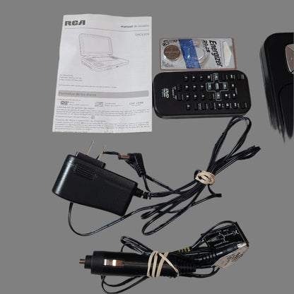 RCA DRC6309 Portable DVD Player w/ Case & Accessories - Tested - LIKE NEW