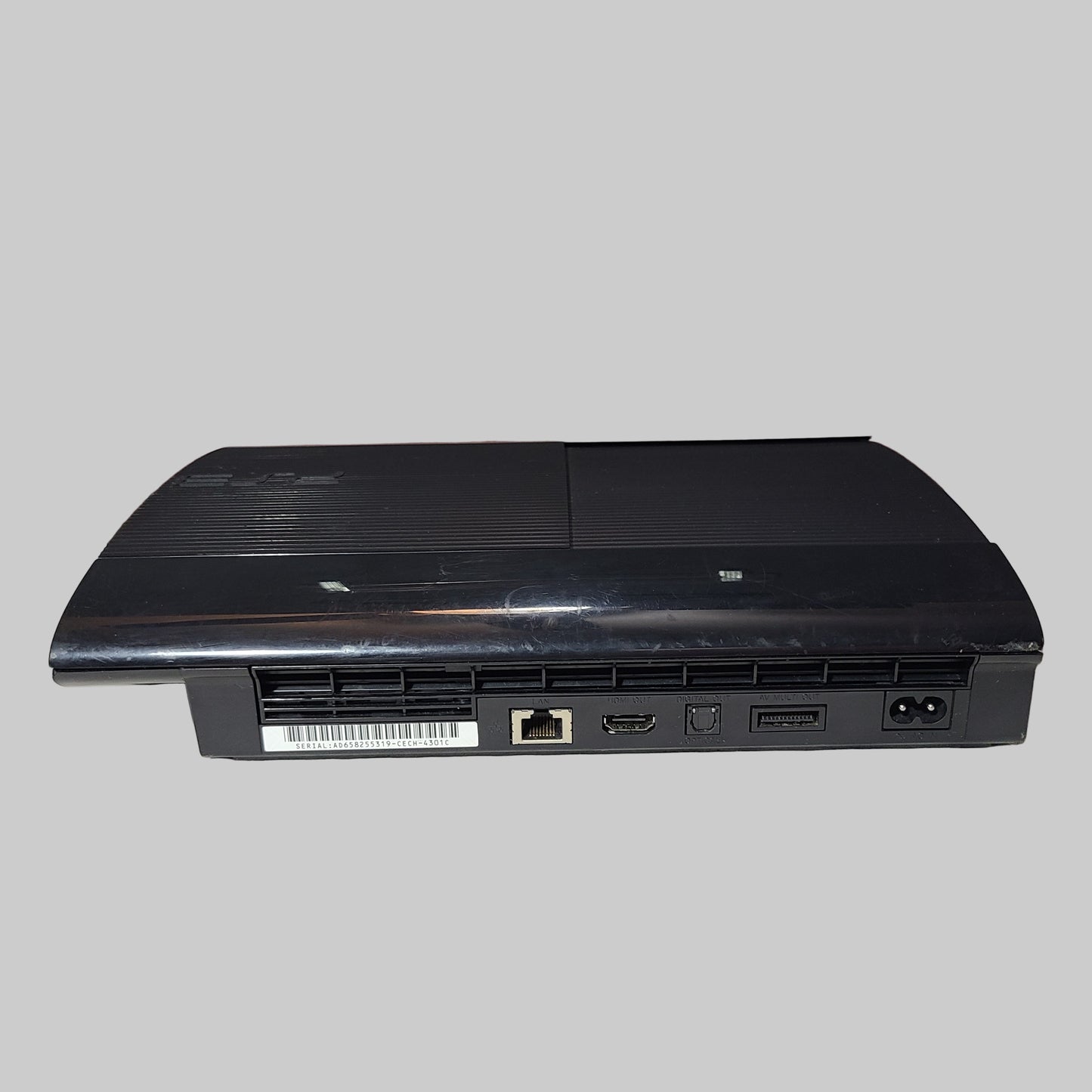 Sony PlayStation 3 - Black 500GB Super Slim w/ Cords & Controller - USED