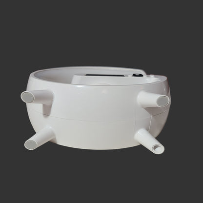 Multifunction Wireless Charger Speaker RBG Night Light Alarm Clock - Cord Included - Tested - USED