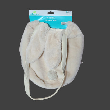 Way To Celebrate! Easter Bunny Cinch Tote Bag - NEW