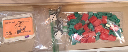 VTG 1985 Monopoly - Missing 2 Player Pieces - AS IS