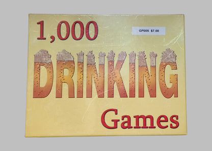 1000 Drinking Games - Copyright 2004 - LIKE NEW