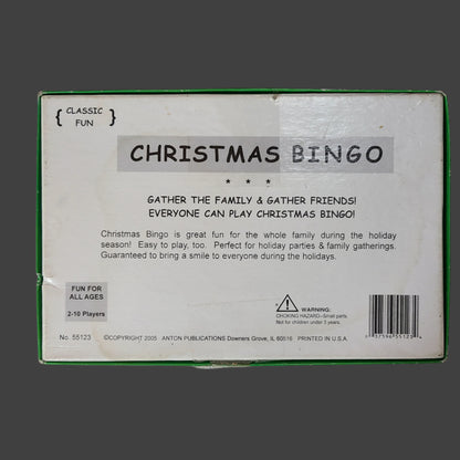 Christmas Bingo Game - Copyright 2005 - USED