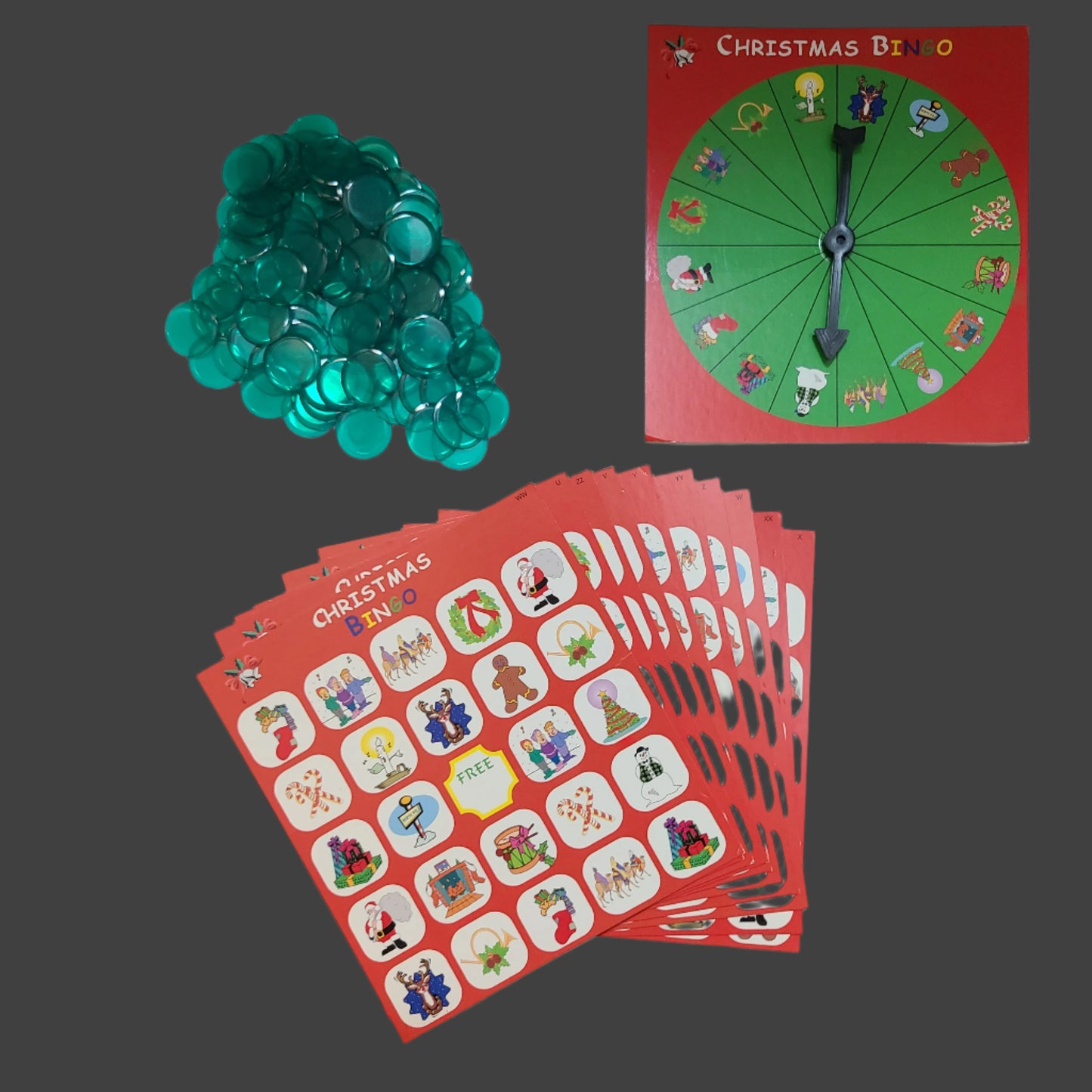Christmas Bingo Game - Copyright 2005 - USED