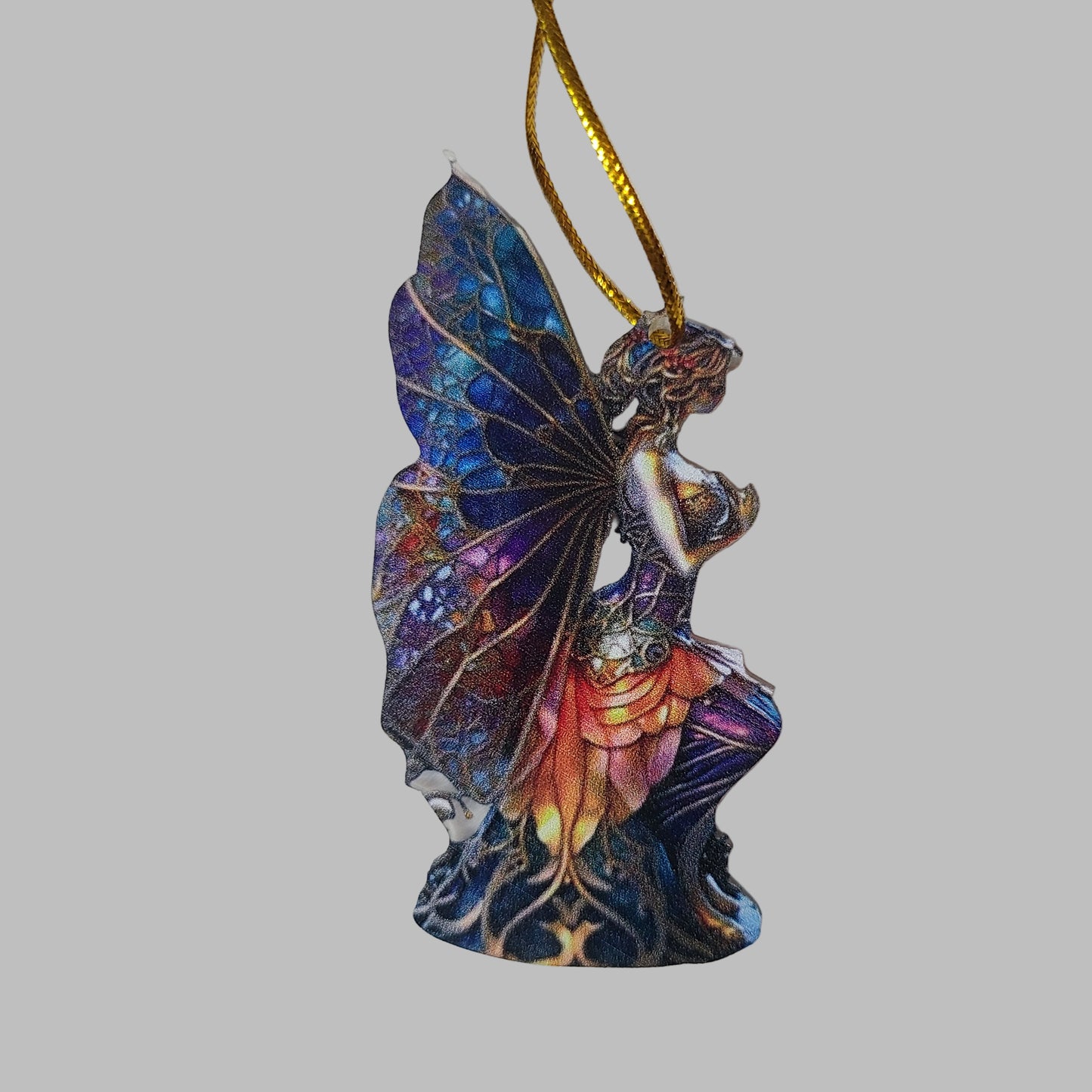 Acrylic Halloween Fairy Ornament - LIKE NEW