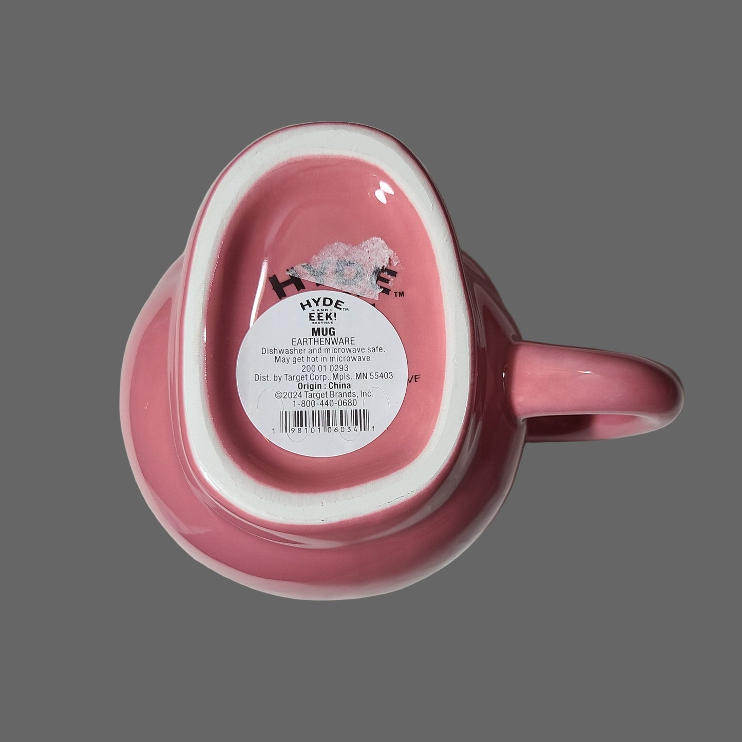 Hyde and Eek! Pink Skull Mug - LIKE NEW