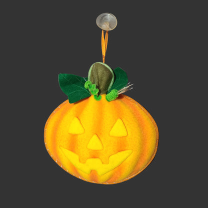 Glowing Halloween Accent Pumpkin - New Batteries - USED