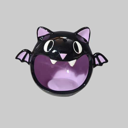 Ceramic Bat Open Mouth Candy Dish - USED