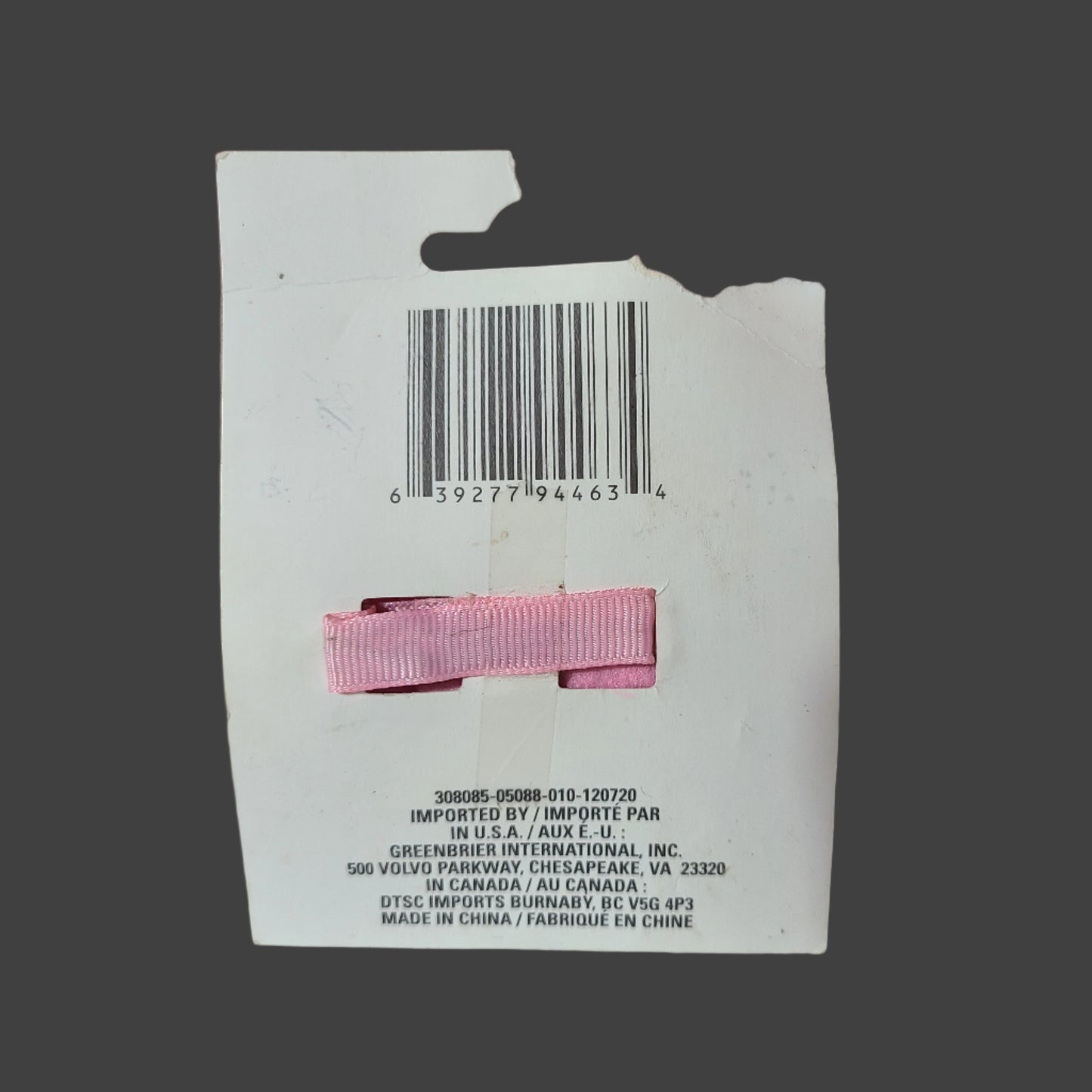 Light Pink Flower Barrette - NEW