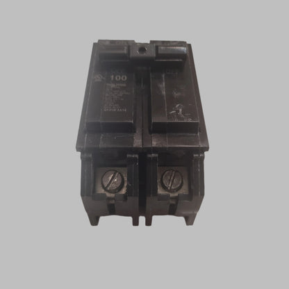 GE 100 Amp 2-Pole Circuit Breaker - USED