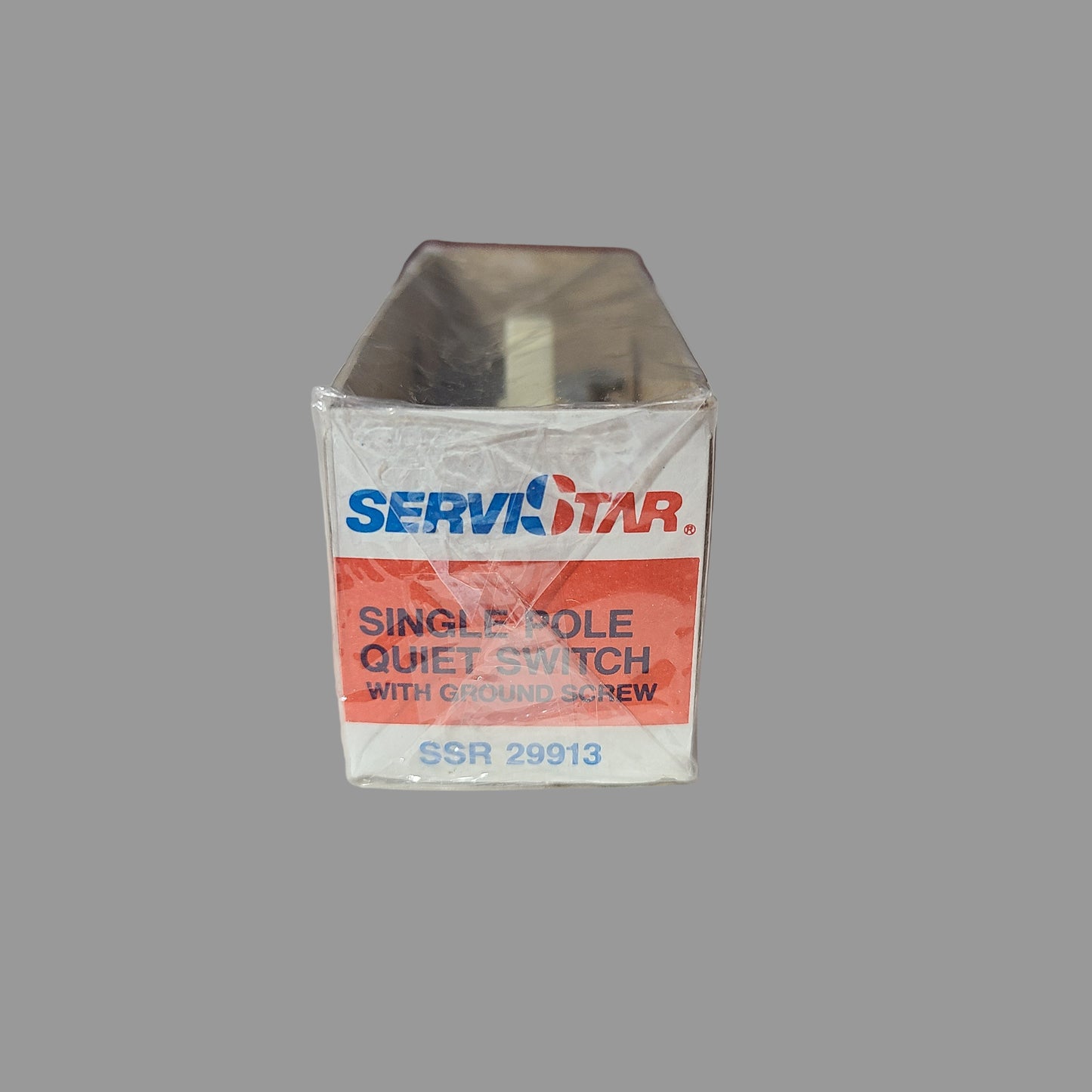 ServiStar Single Pole Quiet Switch w/ Ground Screw - NEW