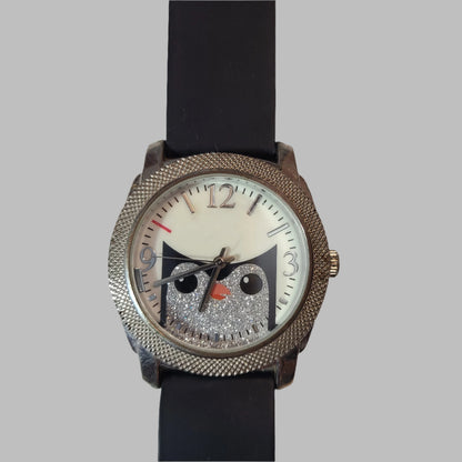 Owl Wrist Watch - FMDWS131 IF184 - Needs Battery - AS IS