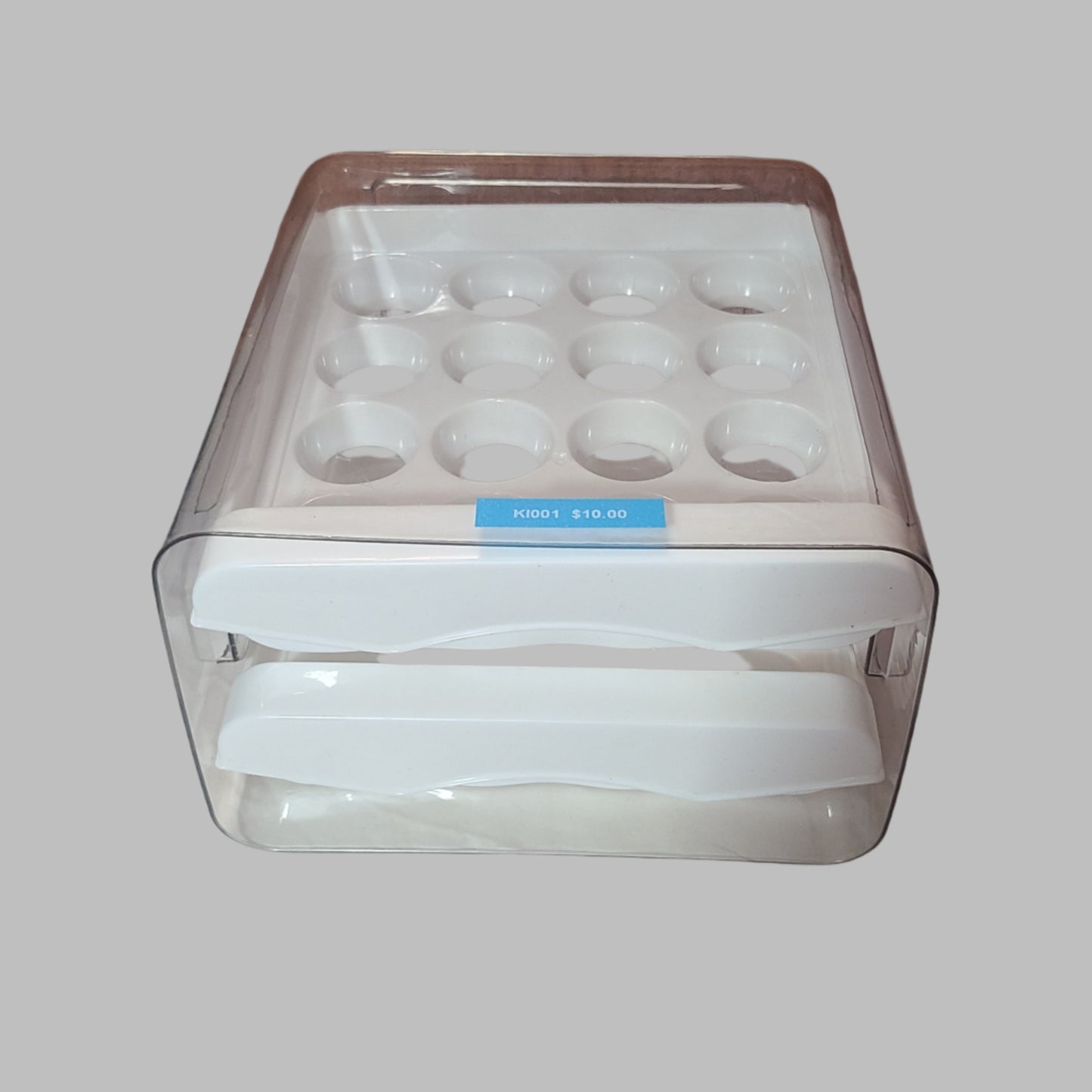 2 Tier Plastic Egg Organizer - LIKE NEW