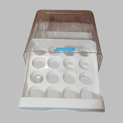 2 Tier Plastic Egg Organizer - LIKE NEW