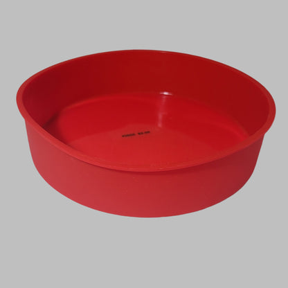 Red Silicone Cake Mold - LIKE NEW