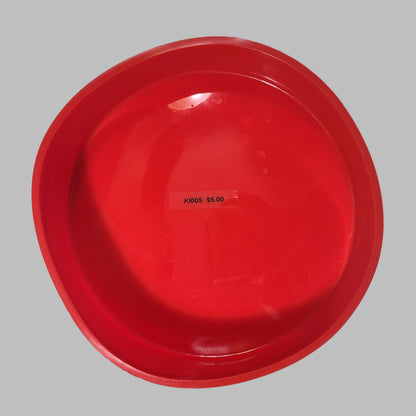 Red Silicone Cake Mold - LIKE NEW