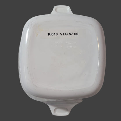 VTG Corning Ware Shadow Iris Dish - USED