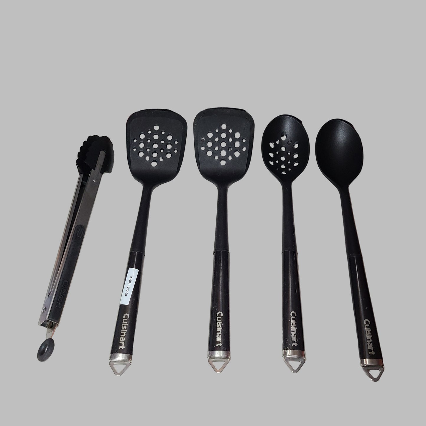 Cuisinart 5PC Kitchen Utensil Set - Hard & Non-Flexible - USED