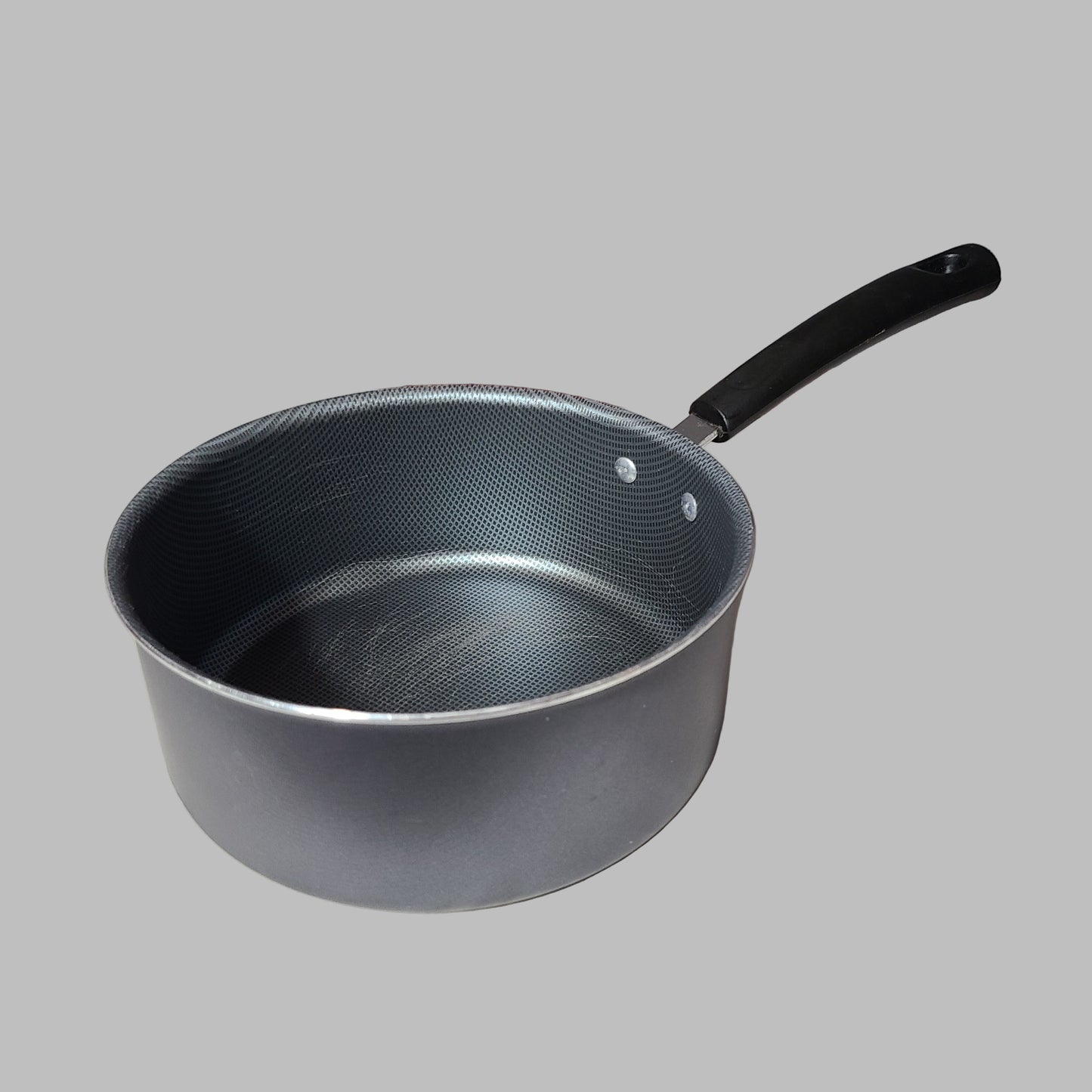 2 Tramontina PrimaWare Non-Stick Steel Gray Pots - USED