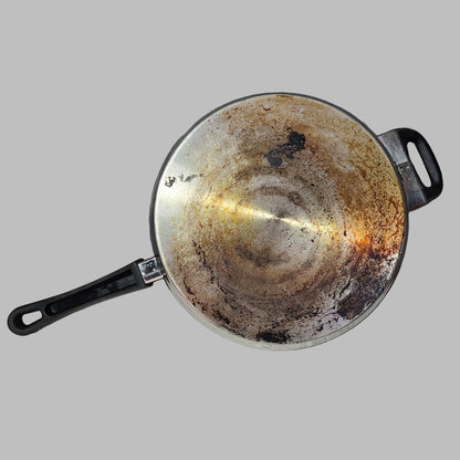 Unbranded 10" Fry Pan w/ 2 Handles - USED