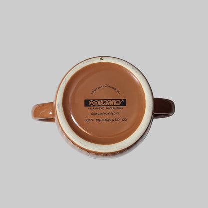 Galerie Sock Monkey Double Handled Mug - USED
