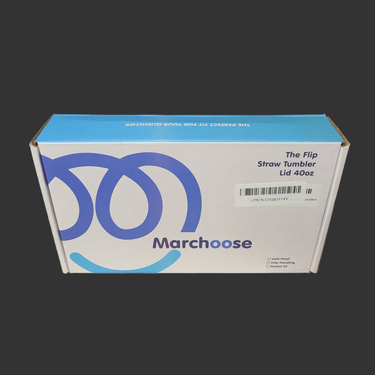 2PK Marchoose - The Flip Straw Tumbler Lid 40 oz - NEW
