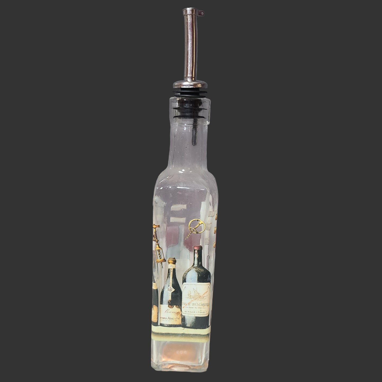 Olive Oil Dispenser Bottle w/ Top - USED