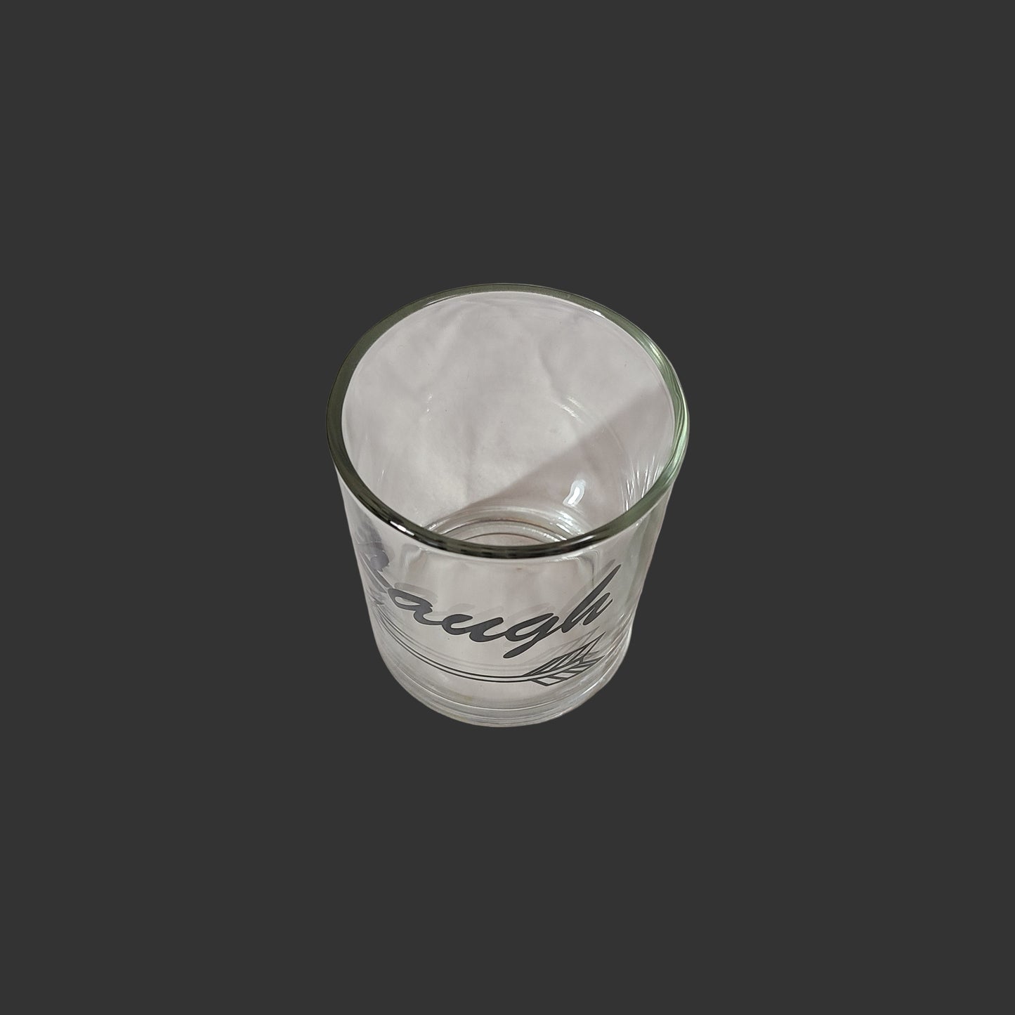 Live, Laugh, Love Replacement Drinking Glass - Laugh ONLY - USED