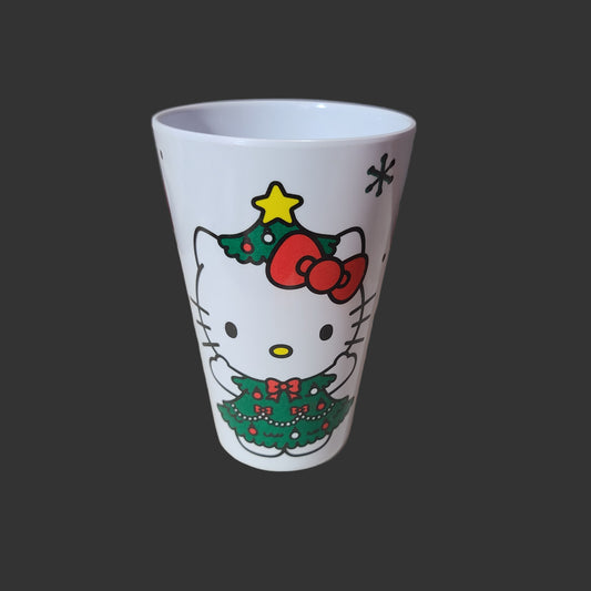 Hello Kitty Christmas 15oz Tumbler - USED