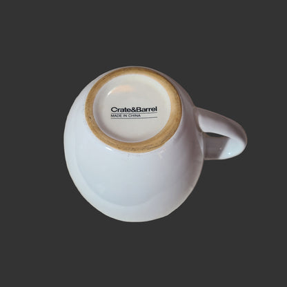 Crate & Barrel Large Coffee Mug - USED