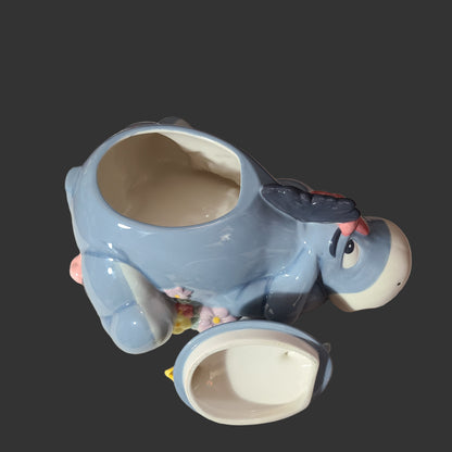 VTG Disney Eeyore Ceramic Cookie Jar - USED