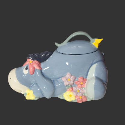 VTG Disney Eeyore Ceramic Cookie Jar - USED