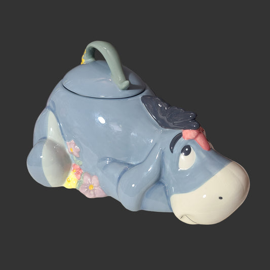 VTG Disney Eeyore Ceramic Cookie Jar - USED