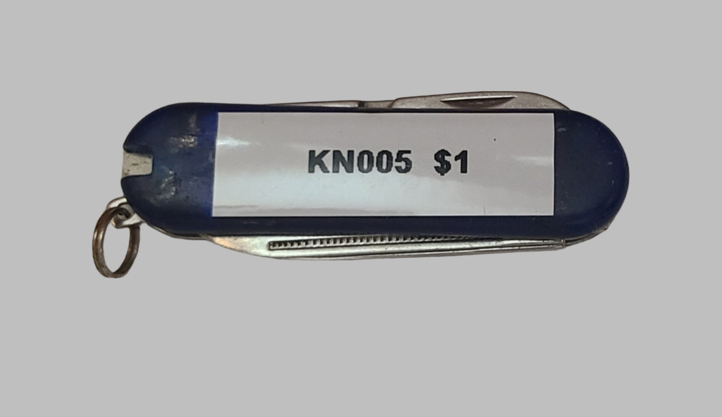 Unbranded SM Keychain Blue Multi-Tool - USED