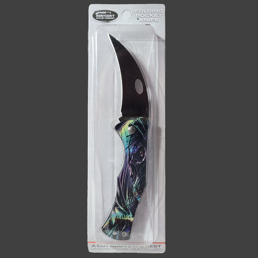 Kentucky Cutlery Company Metallica Folding Pocketknife - NEW