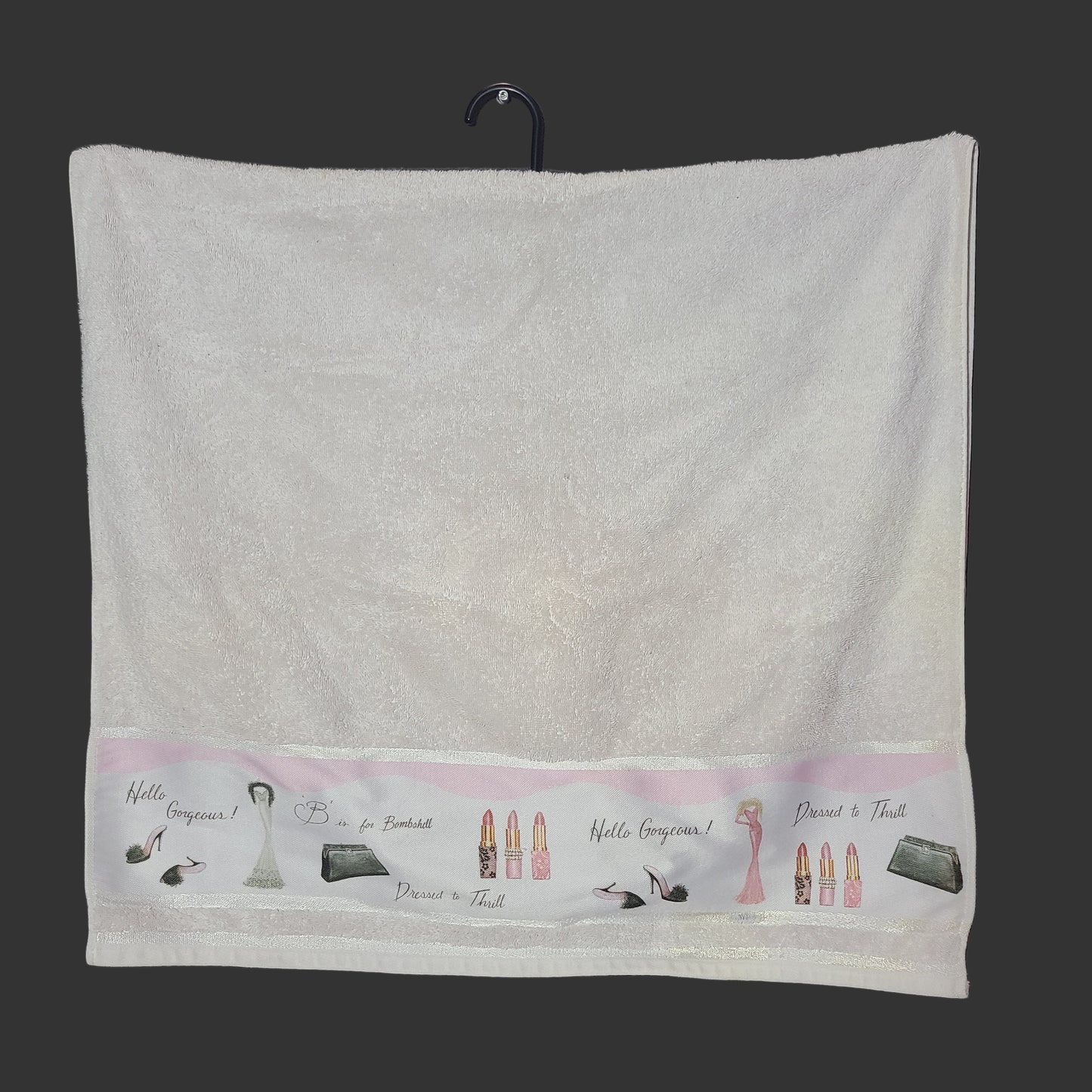 2PK For the Bath by Avanti Linens Decorative Bath Towels - USED