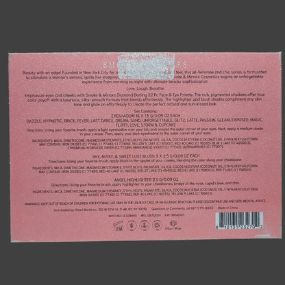 Smoke & Mirrors Diamond Darling 22 PC Face & Eye Palette - NEW