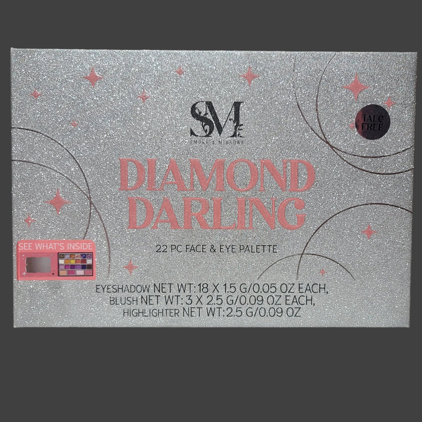 Smoke & Mirrors Diamond Darling 22 PC Face & Eye Palette - NEW