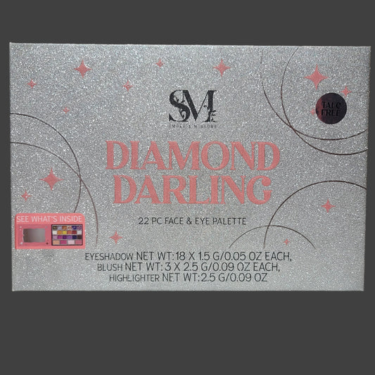 Smoke & Mirrors Diamond Darling 22 PC Face & Eye Palette - NEW