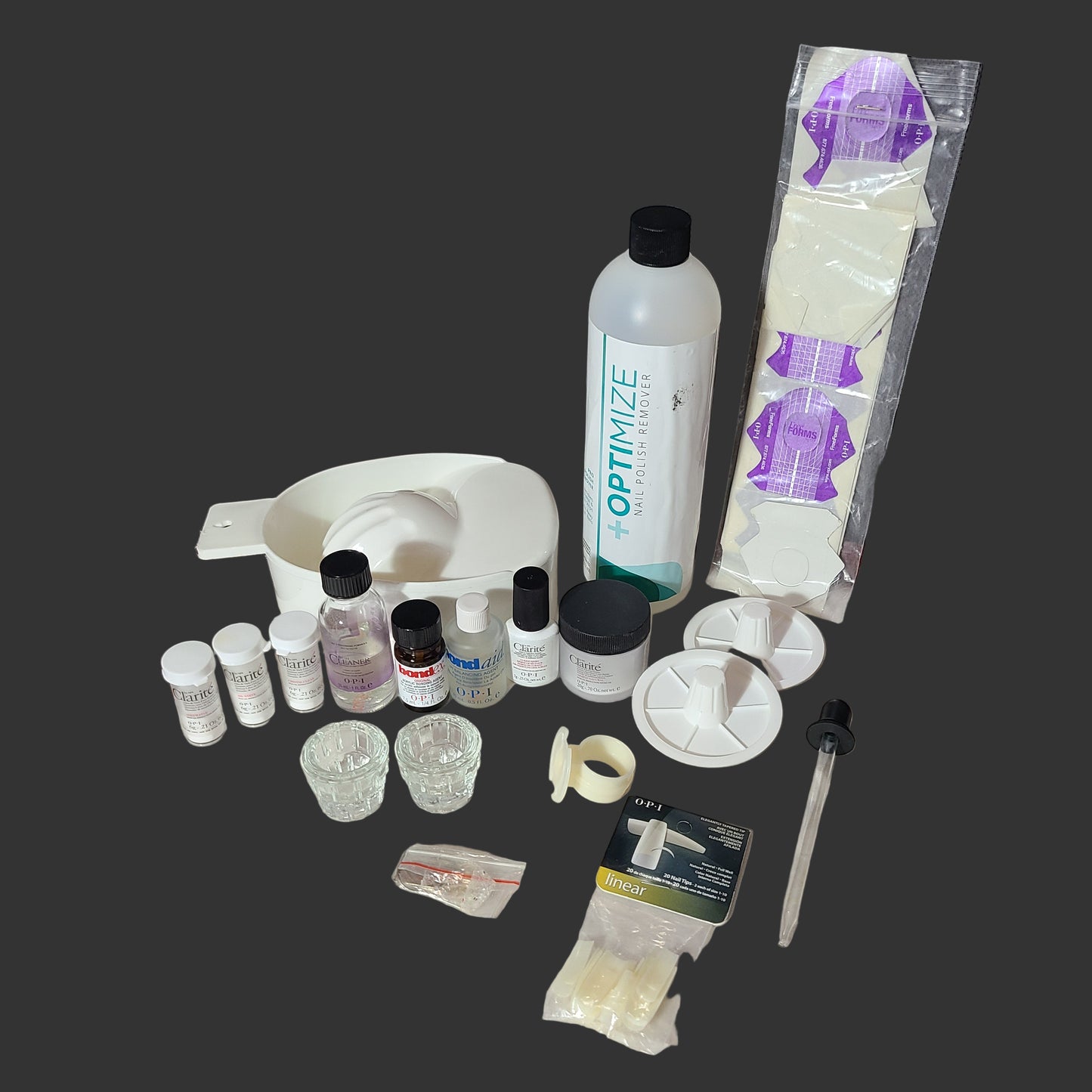 O.P.I Lockable Professional Nail Kit w/ Accessory Bundle - AS IS