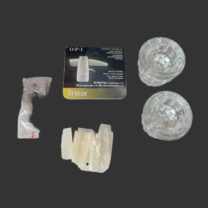 O.P.I Lockable Professional Nail Kit w/ Accessory Bundle - AS IS