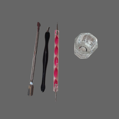 Morovan Professional Nail System Miscellaneous Bundle - Some Used Product - AS IS