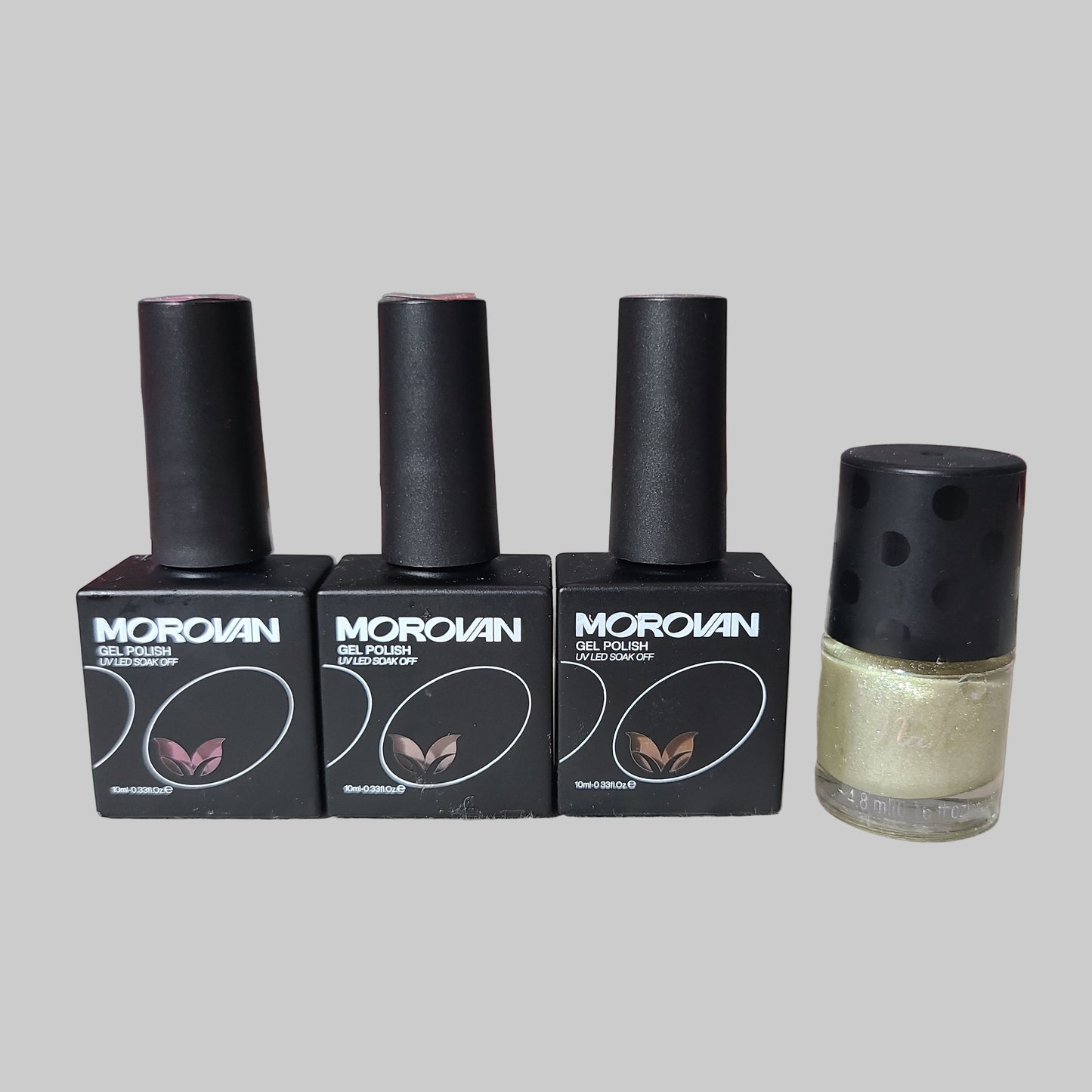 Morovan Professional Nail System Miscellaneous Bundle - Some Used Product - AS IS