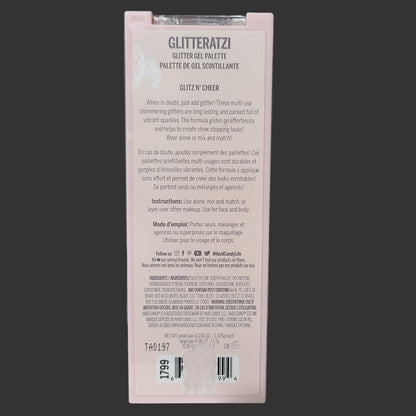 Discontinued Hard Candy Glitteratzi Glitter Gel Palette - Glitz N' Cheer - NEW